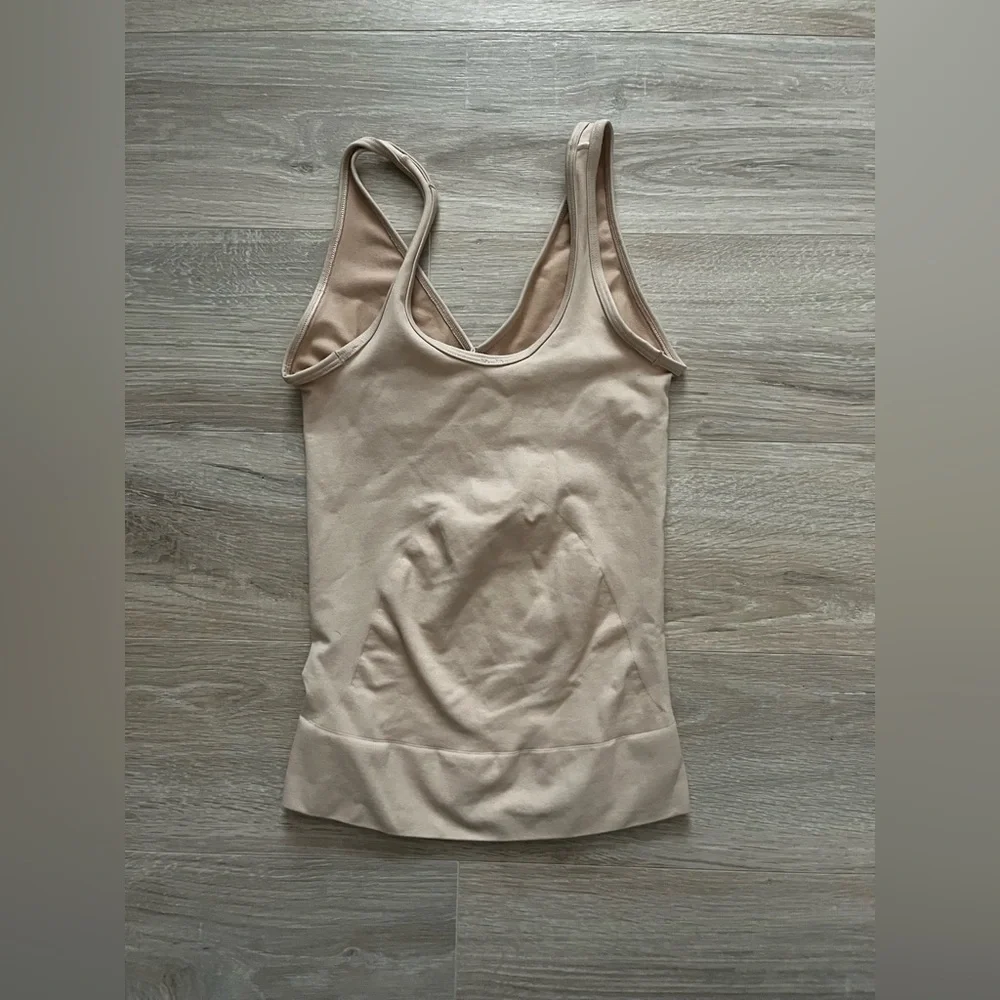 SPANX Women’s Nude SPANXsculpt™ Seamless Power Tank - Size Small - Picture 4 of 4